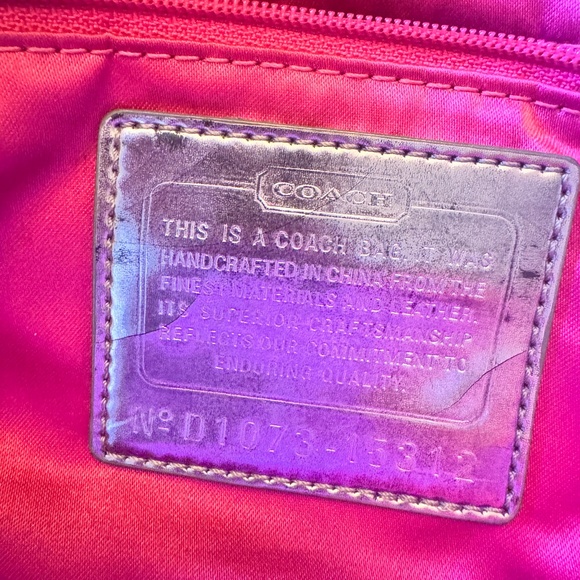Coach Poppy Ombre Storypatch Spotlight Rhinestone XL Tote, style# 15312 - Picture 2 of 11